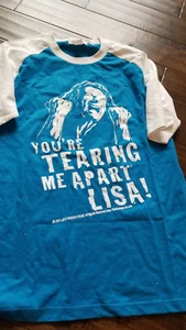 THE ROOM YOU'RE TEARING ME APART LISA T-SHIRT SIGNED TOMMY WISEAU JOHNNY ARTIST - Picture 1 of 2