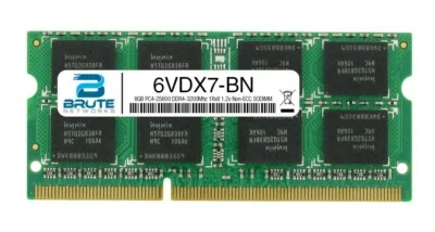 6VDX7 - Dell Compatible 8GB PC4-25600 DDR4-3200Mhz 1Rx8 1.2v Non-ECC SODIMM - Image 1 of 3