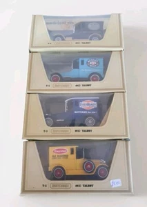 Set Of 4 Matchbox Models Of Yesteryear Y -5 1927 Talbot EverReady, Nestle,tayste - Picture 1 of 9