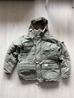 Henry Cotton Waxed Down Jacket Green 50