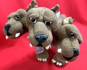 VTG 2001 GUND 13" Harry Potter Fluffy Three Headed Dog Stuffed Plush #7048 - GUC - Picture 1 of 14