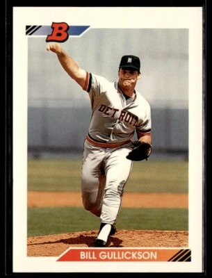 1992 Bowman #558 Bill Gullickson Detroit Tigers - Image 1 of 2