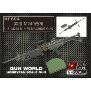AFV Club #HF604 1/4 U.S. M249 Minimi Machine Gun - Hobbyfan HF604 - Bild 1 von 1