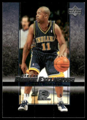 2003-04 Upper Deck Rookie Exclusives #36 Jamaal Tinsley Indiana Pacers - Image 1 of 2