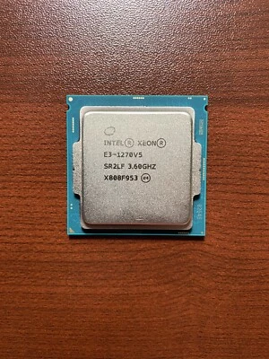 Intel Xeon E3-1270 V5 SR2LF 3.60GHz Quad Core 8MB LGA1151 CPU Processor - Image 1 of 3