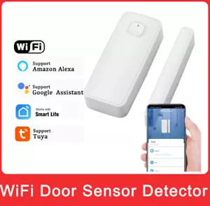 Detector de puerta inteligente Tuya Wifi aplicación soporte Alexa Google Home sin necesidad concentrador - Imagen 1 de 16