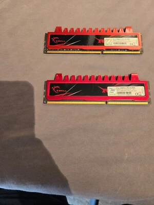 G.SKILL RIPJAWS 8GB KIT (2X4GB) DDR3 1333 (PC3-10666) F3-10666CL9s-4GBRL - Image 1 of 2