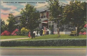 c1950s Mt Sequoyah Fayetteville Arkansas Parker's Hall Methodist Assembly D679 - Picture 1 of 2