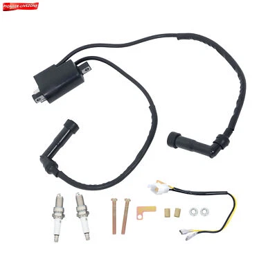 For Honda CM400 1979-81 CM450 82-83 Hawk CB400 78-81 Ignition Coil Spark Plug - Image 1 of 4