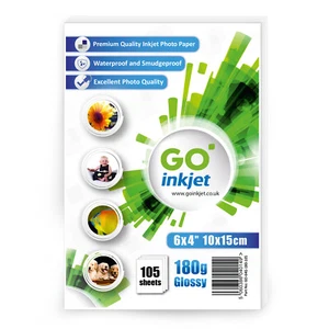 100 Blatt + EXTRA 5 Blatt Premium Plus 6x4 Hochglanz Fotopapier 10x15 cm - Bild 1 von 8