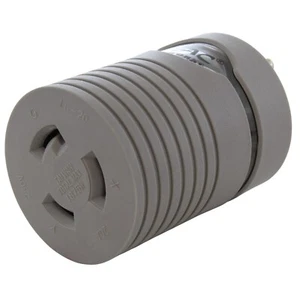 EV Charging Adapter NEMA 5-15P Household Plug to NEMA L6-20R by AC WORKS® - Picture 1 of 6