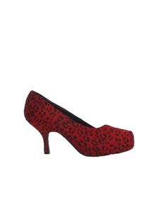 Office Women's Heels UK 6 Red Animal Print 100% Other Mule - Picture 1 of 7