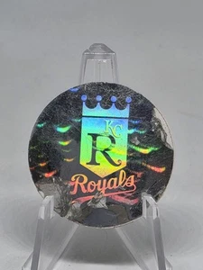 1989 Upper Deck Hologram Sticker Kansas City Royals Baseball Logo Vintage - Picture 1 of 6