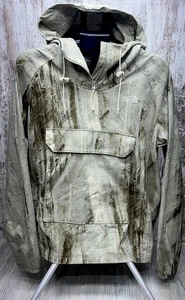 The North Face Camo Class V  Packable Lightweight Hooded Windbreaker Medium - Picture 1 of 19