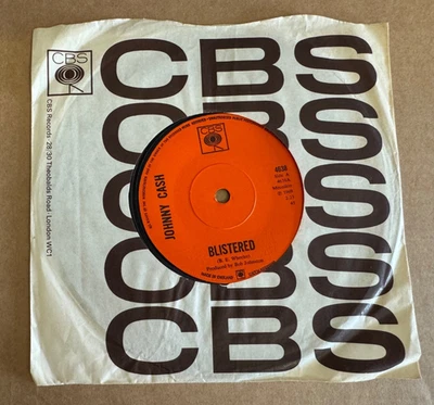CBS 4638 Johnny Cash Blistered 7" Single - Image 1 of 2