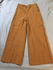 Pantalones Good Luck Gem para mujer pequeños marrón pierna ancha - Imagen 1 de 12