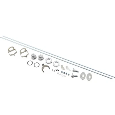 46-48 Lincoln Style Door Latch Buttons With Mounting Panels Kit - Изображение 1 из 4