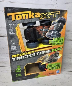 Tonka XT Ricochet Tricksters R/C 2-Sided Stunt Vehicle 2010 Rechargeable NEW! - Picture 1 of 6