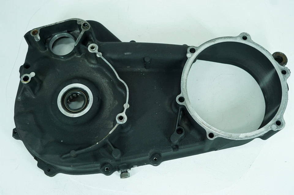 08 Harley Street Glide Touring FLHX Cubierta de embrague primaria interior negra 1401 Foto 1 de 4