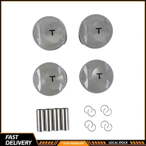 +0.5mm Pistons Rings 23410-2G401 For 2009-2023 Hyundai Kia Optima 2.0T G4KH - Picture 1 of 6