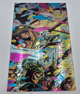 Valiant 1994 Ninjak #1 Joe Quesada FULL Chromium Cover NM Rare - Bild 1 von 2
