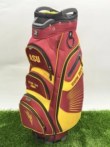 Arizona State Sun Devils Golf Cart Bag | ASU Team | “Fear The Fork” | 14-Way Top - Picture 1 of 6