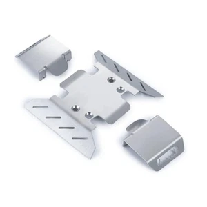 LCX 1/6 RC Oruga Acero Inoxidable Chasis Protector Eje Protector Armadura para SCX6 - Imagen 1 de 3
