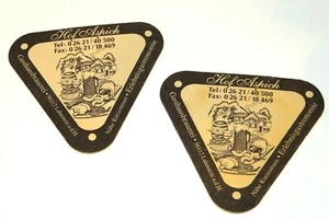 Hof Aspich Beer Brewery Coasters Gasthausbrauerei Lahnstein Germany Vintage - 2 - Picture 1 of 6