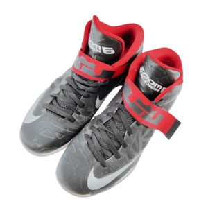Nike Lebron Zoom Soldier 6 Red and Black Basketball Shoes Men's Size 11.5 - Picture 1 of 11