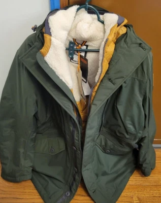 Timberland Men's Heritage Ecoriginal Dryvent Parka Nordic Style NWT (S-Medium) - Image 1 of 4