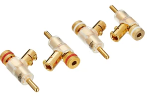 FURUTECH ADL FP202 (G) Spine per banana placcate in oro 24K 1 set di 4 - Foto 1 di 3