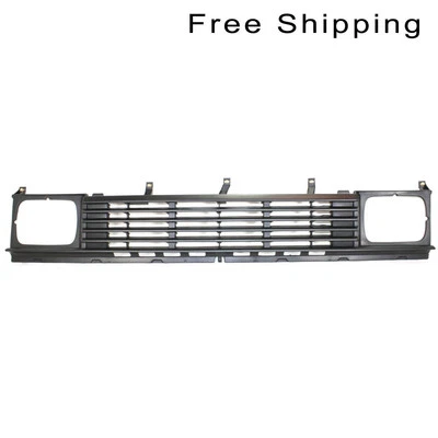 Carcasa Argent oscura pintada y rejilla de inserción 2x2 para Nissan D21 NI1200104 86-87 Foto 1 de 4