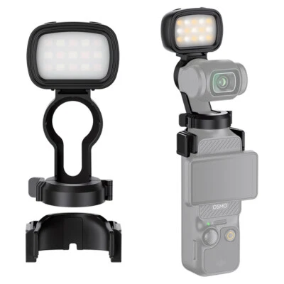 JJC Magnetic Fill Light for DJI Osmo Pocket 3 Creator Combo, Rechargeable Mini - Image 1 of 4