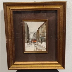QUADRO MATTEO LAGANA CORSO DI PORTA TICINESE - Imagen 1 de 4