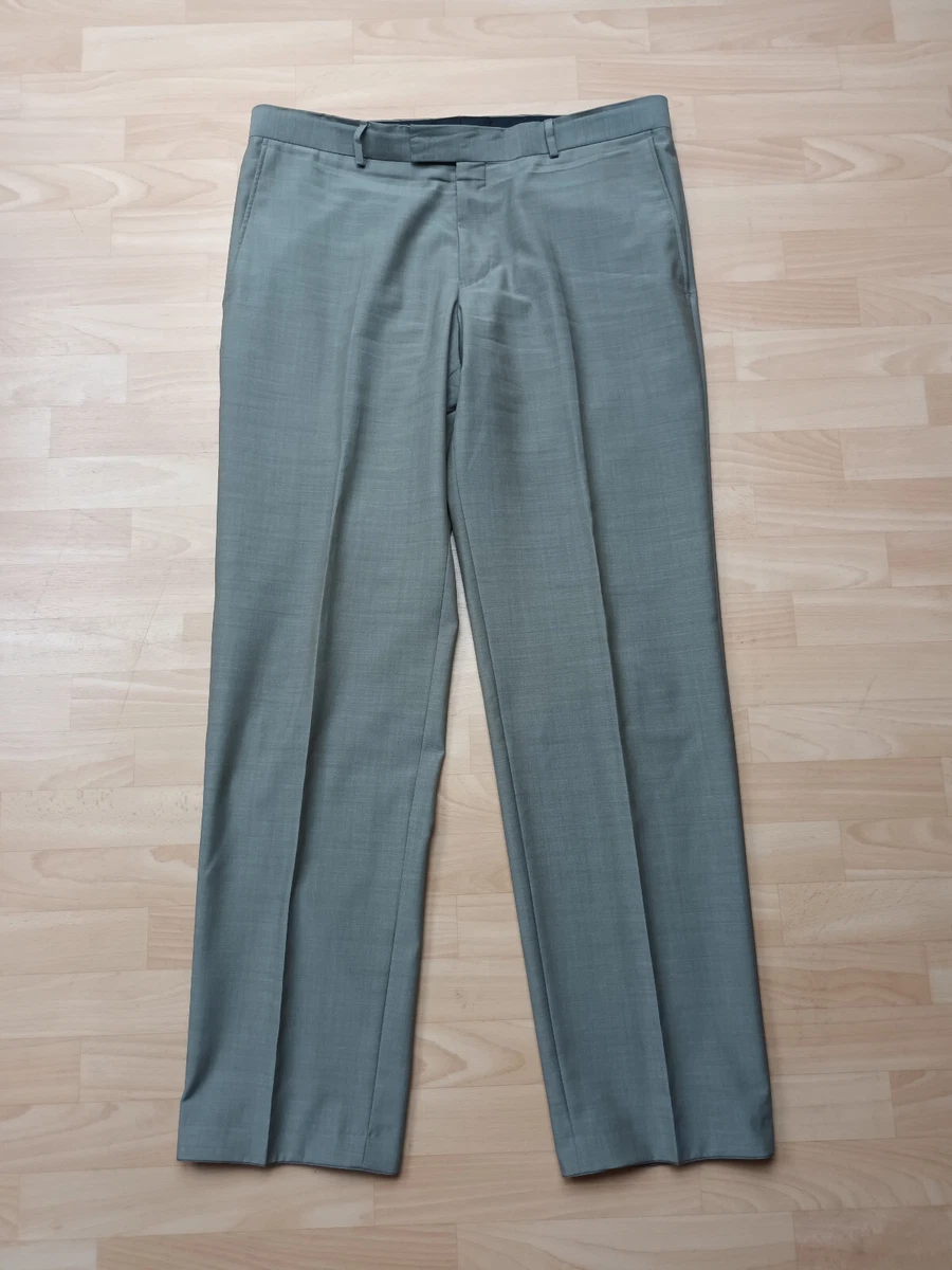 S.Oliver Herren Anzughose – Aus 56% Polyester, 42% Schurwolle, 2% Elasthan, Mit Bundfalten