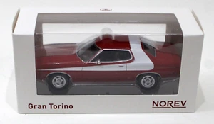 Norev 270586 1975 Ford Gran Torino Starsky & Hutch 1:43 Red/ White Mint/ Box - Picture 1 of 4