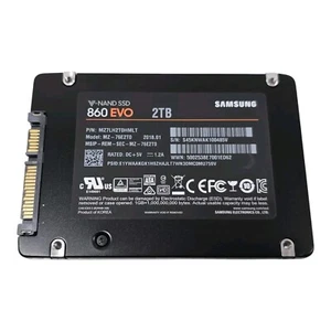 Samsung 860 EVO 2TB 2 TB 2.5 Zoll SATA-III 6 Gb/s MZ-76E2T0 SSD Festplatte  - Afbeelding 1 van 2