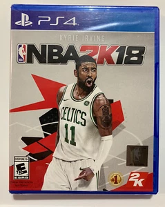 NBA 2K18 Basketball ๐ Sony PlayStation 4 PS4 Kyrie Irving Celtics Cover Sealed - Picture 1 of 2