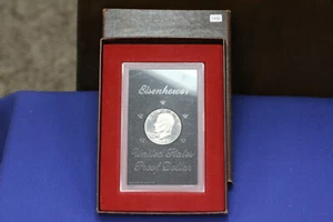 1973-er Silber PP Ike Dollar OGP - Bild 1 von 1