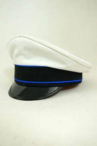 Segunda Guerra Mundial Luftwaffe Alemana Medical Verano Blanco Visera Gorra - Imagen 1 de 2