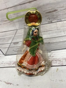 Muñecas de recuerdo turísticas griegas vintage en paquete - Imagen 1 de 5