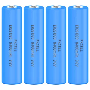 4x ER261020 3.6V 16000mAh Li-SOCl2 Lithium Double C Batteries for Digitrak Sonde - Picture 1 of 6