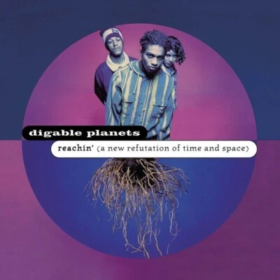 Digable Planets Reachin New Refutation of Time & Space Vinyl LP LEGIT LITA PRESS - Image 1 of 4