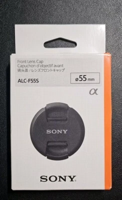 Sony  FRONT Lens Cap Cover ALC-F55S 55MM Replacement Part Genuine Sony - Image 1 of 2