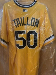 PITTSBURGH PIRATES JERSEY Jameson TAILLON AUTOGRAPH AUTHENTIC PIRATEFEST TBTC - Picture 1 of 4