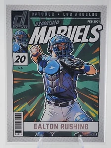 DALTON RUSHING ROOKIE RC 2024 DONRUSS DIAMOND MARVELS #19 - LA DODGERS - Picture 1 of 2