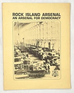 Rock Island Arsenal 50th Anniversary of WWII History Picture Book, 1992 - Picture 1 of 6