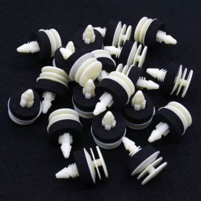 20 Trim Panel Mounting Clips Retainer with Sealer Fits GM Chevrolet Pontiac - Image 1 of 4