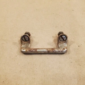 LUGGAGE RACK HOOK STRAP BRACKET with BOLTS OEM Porsche 356 - Bild 1 von 6