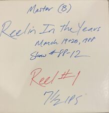 Reelin’ In The Years Radio Show Master Tapes